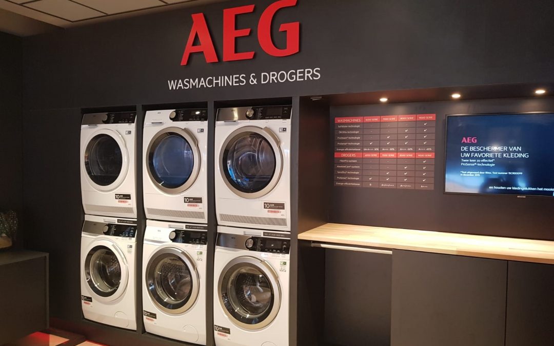 AEG Shop in Shop COOL BLUE Tilburg 2019