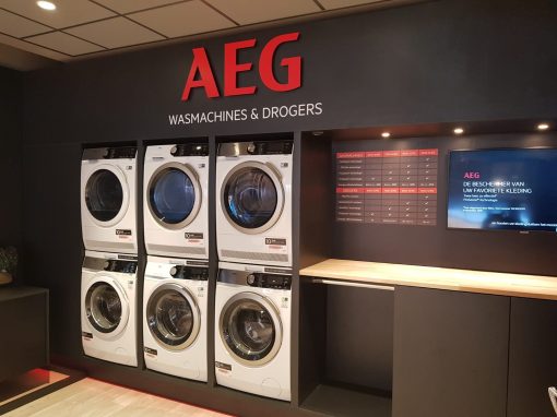 AEG Shop in Shop COOL BLUE Tilburg 2019